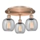 A thumbnail of the Innovations Lighting 516-3C-10-18 Belfast Flush Antique Copper / Seedy