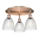 A thumbnail of the Innovations Lighting 516-3C-10-18 Castile Flush Antique Copper / Clear