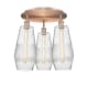 A thumbnail of the Innovations Lighting 516-3C-17-19 Windham Flush Antique Copper / Seedy