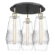 A thumbnail of the Innovations Lighting 516-3C-17-19 Windham Flush Black Antique Brass / Clear