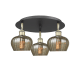 A thumbnail of the Innovations Lighting 516-3C-8-19 Fenton Flush Black Antique Brass / Mercury