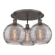 A thumbnail of the Innovations Lighting 516-3C 13 22 Athens Deco Swirl Semi-Flush Oil Rubbed Bronze