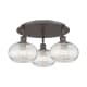 A thumbnail of the Innovations Lighting 516-3C-10-20 Ithaca Flush Oil Rubbed Bronze / Clear Ithaca