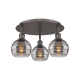 A thumbnail of the Innovations Lighting 516-3C-9-18 Rochester Flush Oil Rubbed Bronze / Light Smoke