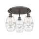 A thumbnail of the Innovations Lighting 516-3C-9-18 Vaz Flush Oil Rubbed Bronze / Clear