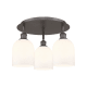 A thumbnail of the Innovations Lighting 516-3C-11-18 Bella Flush Oil Rubbed Bronze / Gloss White