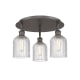 A thumbnail of the Innovations Lighting 516-3C-10-17 Bridal Veil Flush Oil Rubbed Bronze / Clear