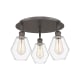 A thumbnail of the Innovations Lighting 516-3C-10-18 Cindyrella Flush Oil Rubbed Bronze / Clear