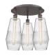A thumbnail of the Innovations Lighting 516-3C-17-19 Windham Flush Oil Rubbed Bronze / Seedy