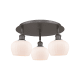 A thumbnail of the Innovations Lighting 516-3C-8-19 Fenton Flush Oil Rubbed Bronze / Matte White