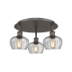 A thumbnail of the Innovations Lighting 516-3C-8-19 Fenton Flush Oil Rubbed Bronze / Clear