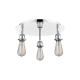 A thumbnail of the Innovations Lighting 516-3C-4-12 Ballston Flush Polished Chrome