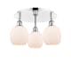 A thumbnail of the Innovations Lighting 516-3C-10-18 Belfast Flush Polished Chrome / Matte White