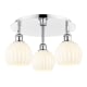 A thumbnail of the Innovations Lighting 516-3C-9-18-White Venetian-Indoor Ceiling Fixture Polished Chrome / White Venetian