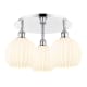 A thumbnail of the Innovations Lighting 516-3C-11-20-White Venetian-Indoor Ceiling Fixture Polished Chrome / White Venetian