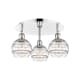 A thumbnail of the Innovations Lighting 516-3C-9-18 Rochester Flush Polished Chrome / Clear