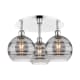 A thumbnail of the Innovations Lighting 516-3C-11-20 Rochester Flush Polished Chrome / Light Smoke