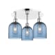 A thumbnail of the Innovations Lighting 516-3C-11-18 Bella Flush Polished Chrome / Princess Blue