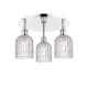 A thumbnail of the Innovations Lighting 516-3C-10-17 Bridal Veil Flush Polished Chrome / Clear