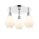 A thumbnail of the Innovations Lighting 516-3C-10-18 Cindyrella Flush Polished Chrome / Cased Matte White