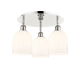 A thumbnail of the Innovations Lighting 516-3C-11-18 Bella Flush Polished Nickel / Gloss White