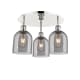 A thumbnail of the Innovations Lighting 516-3C-11-18 Bella Flush Polished Nickel / Light Smoke