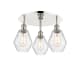 A thumbnail of the Innovations Lighting 516-3C-10-18 Cindyrella Flush Polished Nickel / Seedy