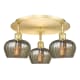 A thumbnail of the Innovations Lighting 516-3C-8-19 Fenton Flush Satin Gold / Mercury