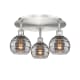 A thumbnail of the Innovations Lighting 516-3C-9-18 Rochester Flush Satin Nickel / Light Smoke