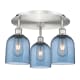 A thumbnail of the Innovations Lighting 516-3C-11-18 Bella Flush Satin Nickel / Princess Blue