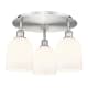 A thumbnail of the Innovations Lighting 516-3C-11-18 Bella Flush Satin Nickel / Gloss White