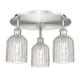 A thumbnail of the Innovations Lighting 516-3C-10-17 Bridal Veil Flush Satin Nickel / Clear