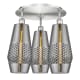 A thumbnail of the Innovations Lighting 516-3C-17-19 Windham Flush Satin Nickel / Smoked