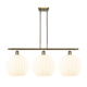 A thumbnail of the Innovations Lighting 516-3I-14-39-White Venetian-Indoor Pendant Antique Brass / White Venetian