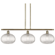 A thumbnail of the Innovations Lighting 516-3I-10-37 Ithaca Pendant Antique Brass / Clear Ithaca