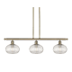 A thumbnail of the Innovations Lighting 516-3I-9-36 Ithaca Pendant Antique Brass / Clear Ithaca