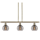 A thumbnail of the Innovations Lighting 516-3I-9-36 Rochester Pendant Antique Brass / Light Smoke