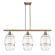 A thumbnail of the Innovations Lighting 516-3I-10-36 Vaz Linear Antique Brass / Clear