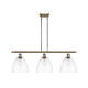 A thumbnail of the Innovations Lighting 516-3I-13-36 Bristol Linear Antique Brass / Clear