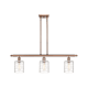 A thumbnail of the Innovations Lighting 516-3I-10-36 Cobbleskill Linear Antique Copper / Deco Swirl