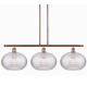 A thumbnail of the Innovations Lighting 516-3I-12-39 Ithaca Pendant Antique Copper / Clear Ithaca