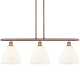 A thumbnail of the Innovations Lighting 516-3I-13-36 Bristol Linear Antique Copper / Matte White