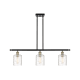 A thumbnail of the Innovations Lighting 516-3I-10-36 Cobbleskill Linear Black Antique Brass / Deco Swirl