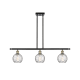 A thumbnail of the Innovations Lighting 516-3I-9-36 Athens Linear Black Antique Brass / Clear Water Glass