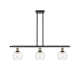 A thumbnail of the Innovations Lighting 516-3I-9-36 Athens Linear Black Antique Brass / Clear