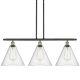 A thumbnail of the Innovations Lighting 516-3I-15-39 Berkshire Linear Black Antique Brass / Seedy
