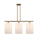 A thumbnail of the Innovations Lighting 516-3I-10-36-L Cobbleskill Linear Brushed Brass / Matte White
