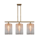 A thumbnail of the Innovations Lighting 516-3I-10-36-L Cobbleskill Linear Brushed Brass / Mercury