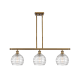 A thumbnail of the Innovations Lighting 516-3I-11-36 Athens Linear Clear Deco Swirl / Brushed Brass