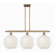 A thumbnail of the Innovations Lighting 516-3I-14-39-White Mouchette-Indoor Pendant Brushed Brass / White Mouchette